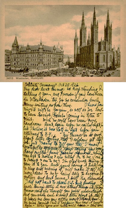 Wiesbaden Market Square and Church