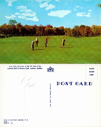 Golfers on a Golf Course Green