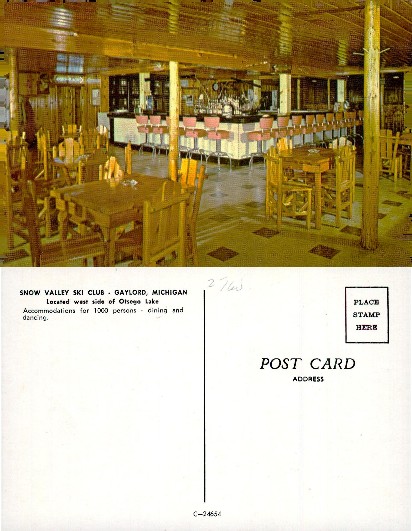 Ski Club Lodge Bar and Dining Area
