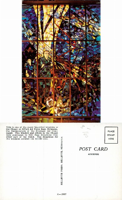 Stained Glass Window, Offutt AFB Chapel