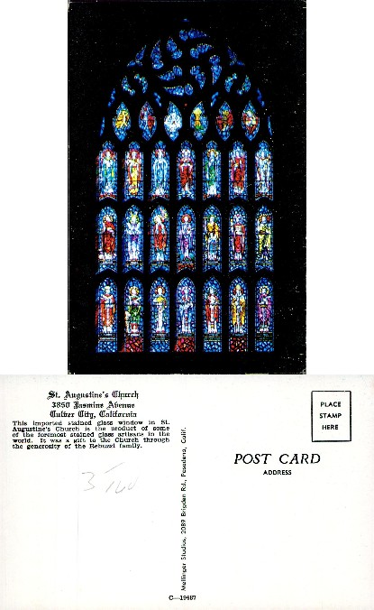 Stained Glass Window, St. Augustine's Church