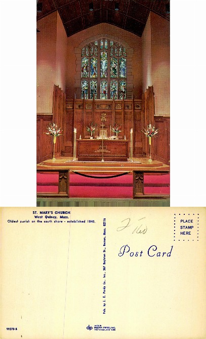 St. Mary's Church Altar Interior