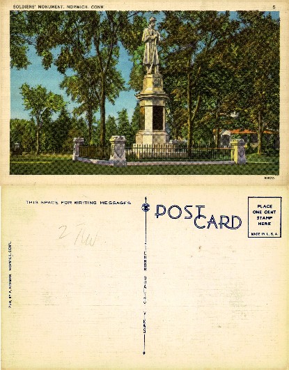 Soldiers' Monument in a Park