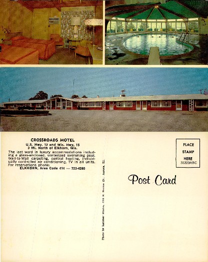 Crossroads Motel Exterior, Room, & Pool