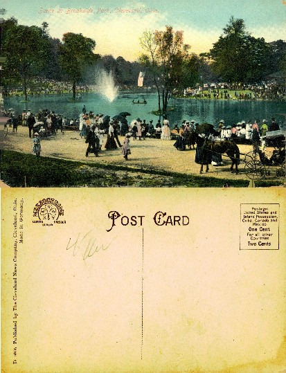 Park Lake & Crowds