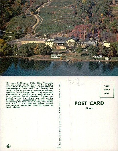 Gold Seal Vineyards on Keuka Lake