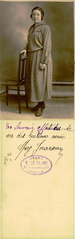Young Woman Portrait with Chair