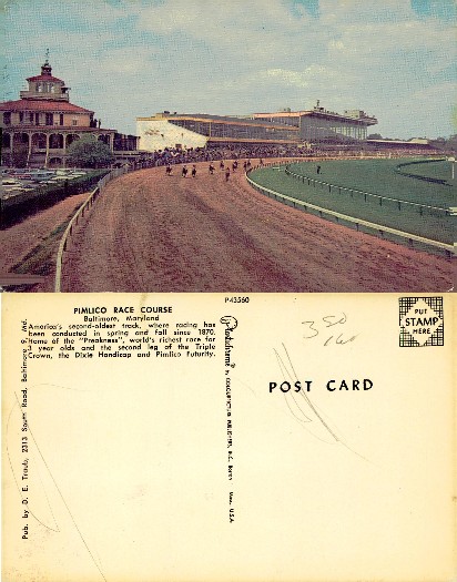 Pimlico Race Course Horse Race