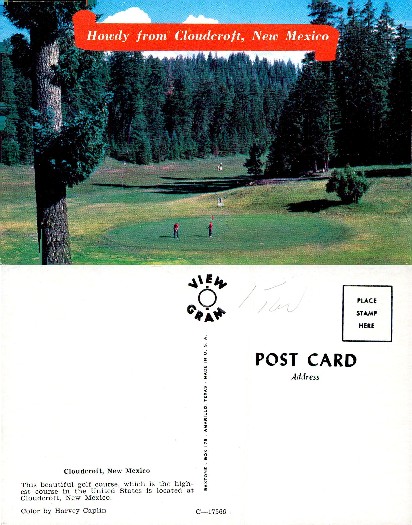 Golf Course in Forest