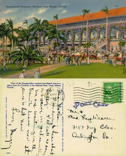 Grandstand Entrance, Hialeah Park