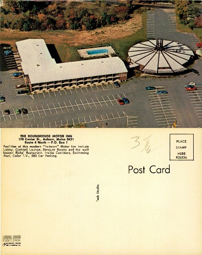 Roundhouse Motor Inn Aerial View