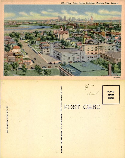 View of Kansas City from Huron Building