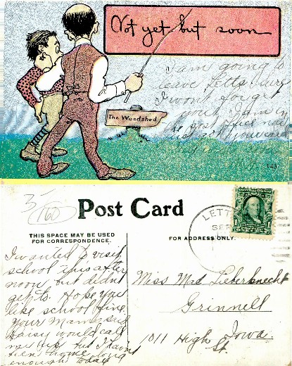 Schoolmaster and Apprehensive Student