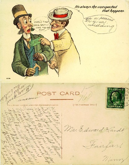 Two Men with Humorous Dialogue