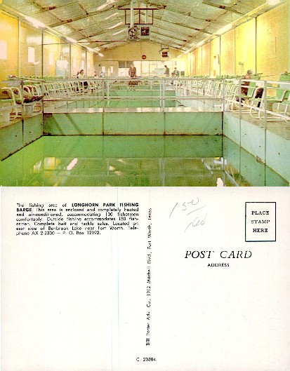 Indoor Fishing Barge Interior