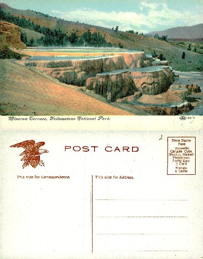 Minerva Terrace, Yellowstone National Park