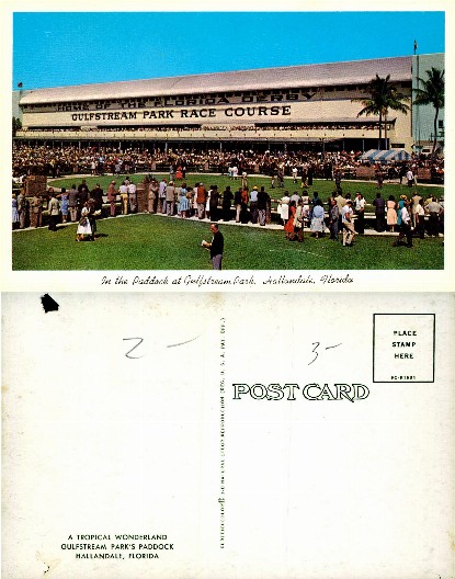 Gulfstream Park Paddock & Grandstand