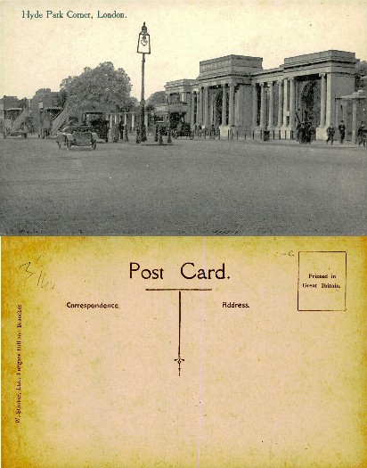Hyde Park Corner Street Scene, London