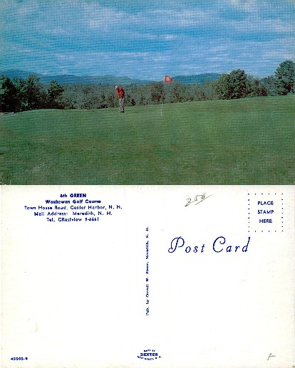Golf Player on 6th Green