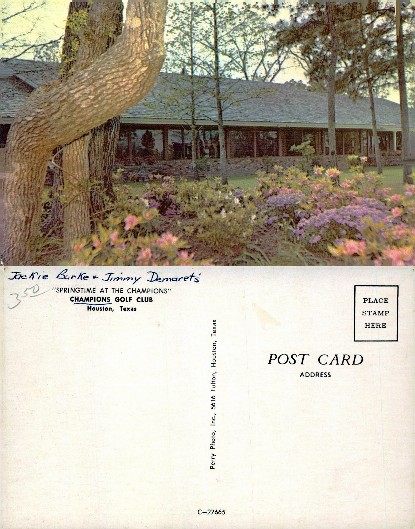 Champions Golf Club Clubhouse in Spring