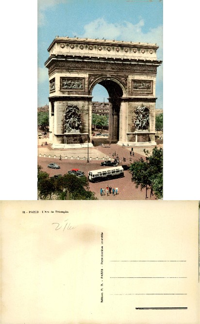 Arc de Triomphe in Paris