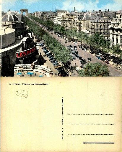 Champs-Élysées with Arc de Triomphe