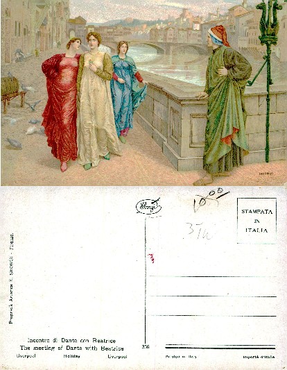 Meeting of Dante with Beatrice