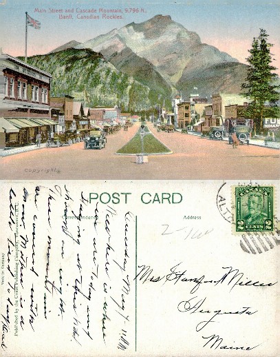 Main Street with Cascade Mountain