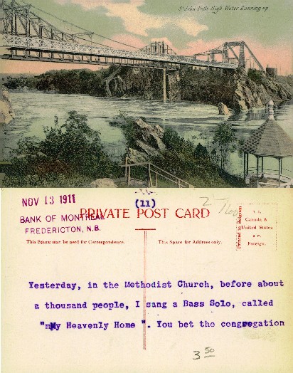 St. John Falls Bridge & High Water