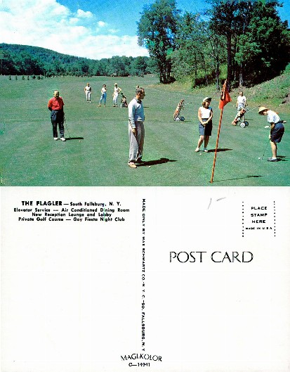 Golfers on a Flagler Resort Golf Course