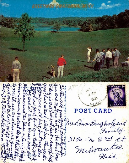 Golf Course with Lake View