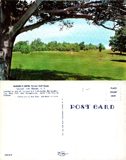 Hotel Golf Course with Golfers