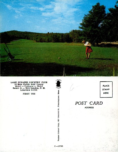 Woman Golfer at First Tee