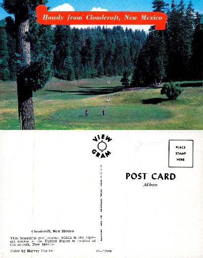 Cloudcroft Golf Course Landscape