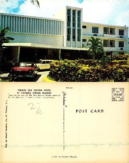 Virgin Isle Hilton Hotel Entrance
