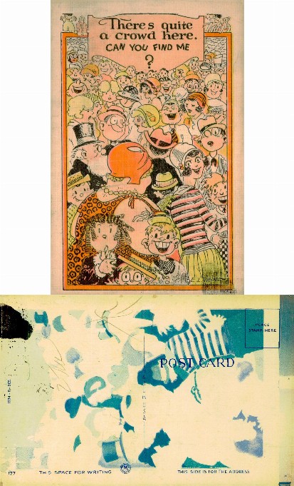 Cartoon Crowd 'Find Me' Puzzle