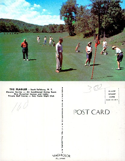 Golfers on Resort Course