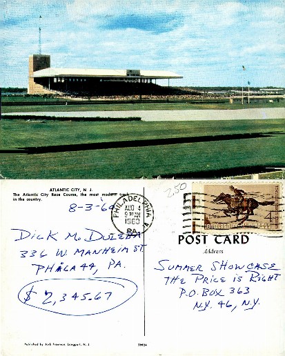 Atlantic City Race Course Grandstand