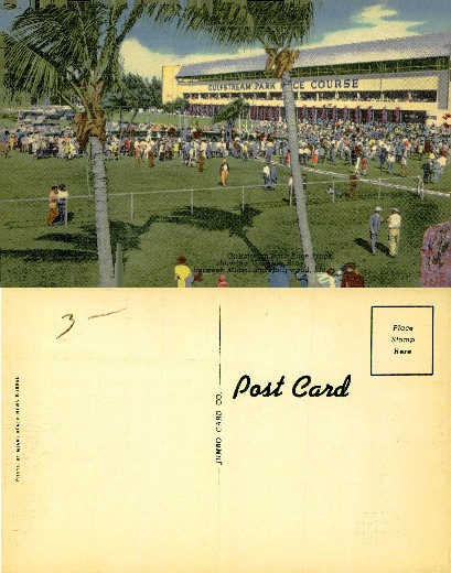 Gulfstream Park Race Course Crowd