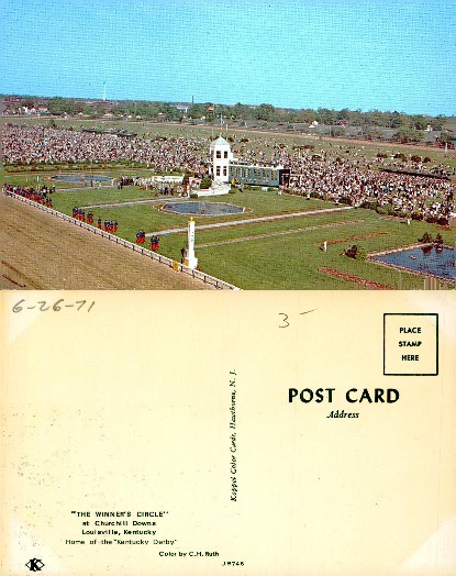 Winner's Circle at Churchill Downs
