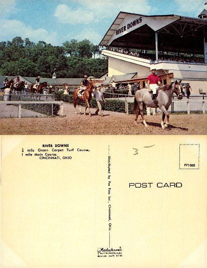 Horse Racing at River Downs Track