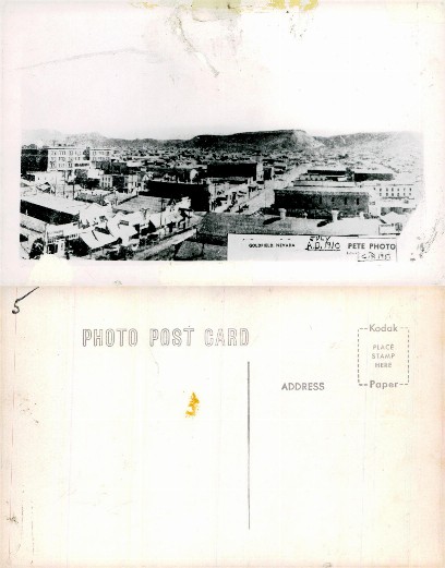 Goldfield, Nevada Town Panoramic View