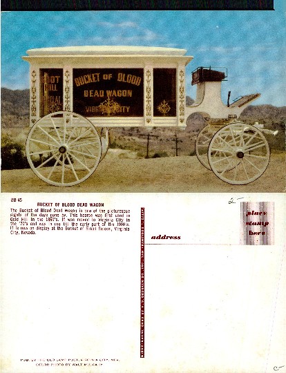 Bucket of Blood Dead Wagon