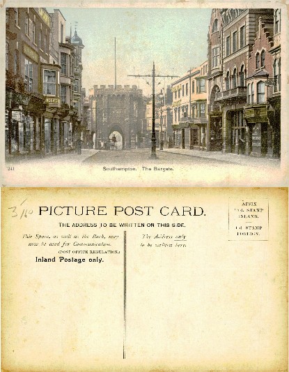 Street with Shops Leading to Bargate