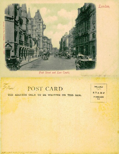 Fleet Street and Royal Courts of Justice