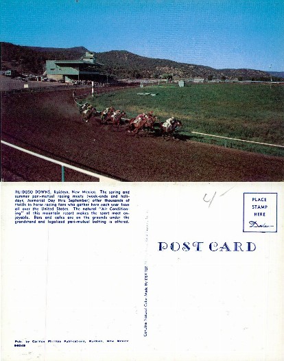 Horse Racing at Ruidoso Downs Track