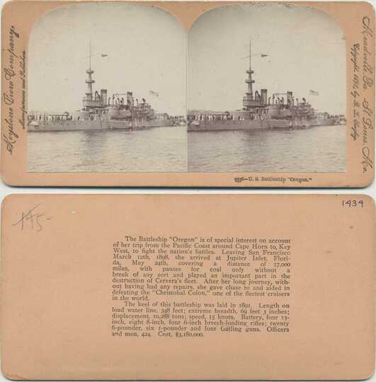 U.S. Battleship Oregon