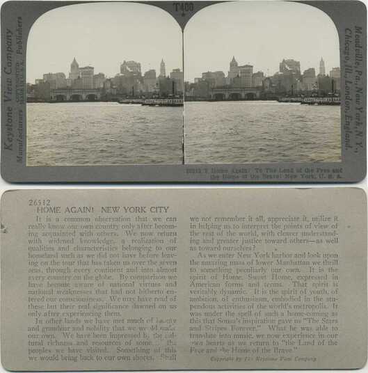 New York City Skyline from Harbor