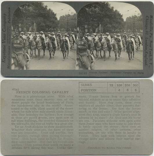 French Colonial Cavalry Parade