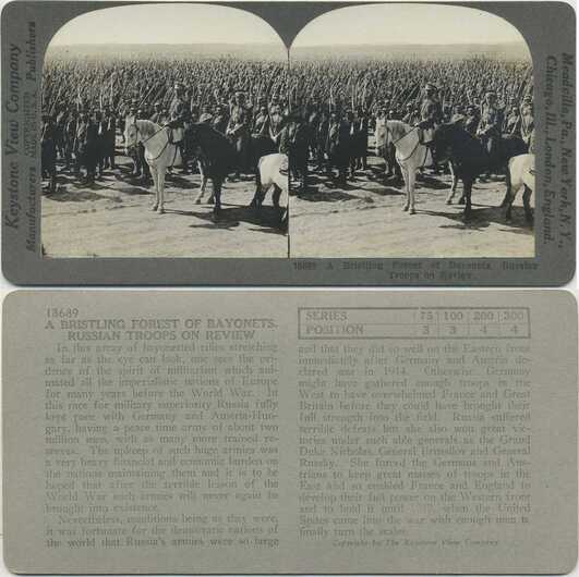 Russian Troops on Review